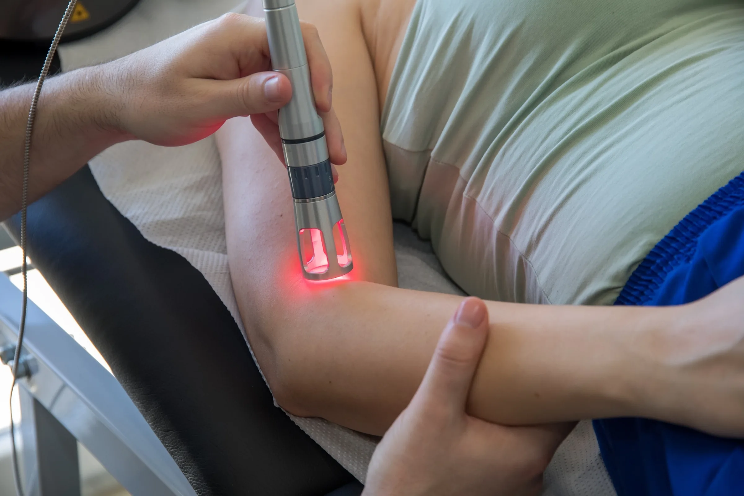 Class 4 laser therapy at a chiropractic office in La Quinta Class 4 laser therapy at a chiropractic office in La Quinta